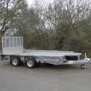 3,5 t Maschinentransporter mieten - Ifor Williams GX 126 3,5 t Maschinentransporter mieten - Ifor Williams GX 126